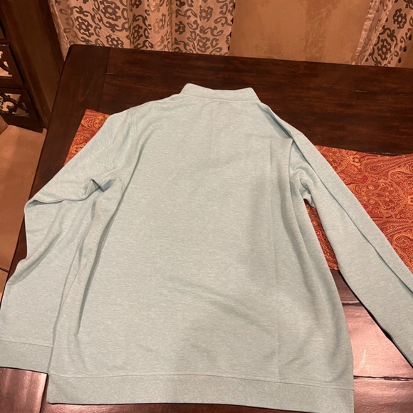 Peter Millar Men's XL Crown Comfort 1/4 Zip Pullover Color: Cloud MSRP $150 - Picture 5 of 6